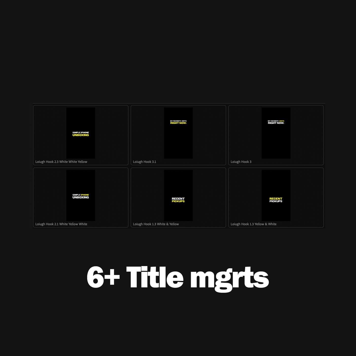 The LIFESTYLE Preset Pack (Premiere Pro)