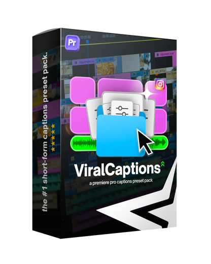 ViralCAPTIONS-#1 Preset Pack for Short-Form Content Captions