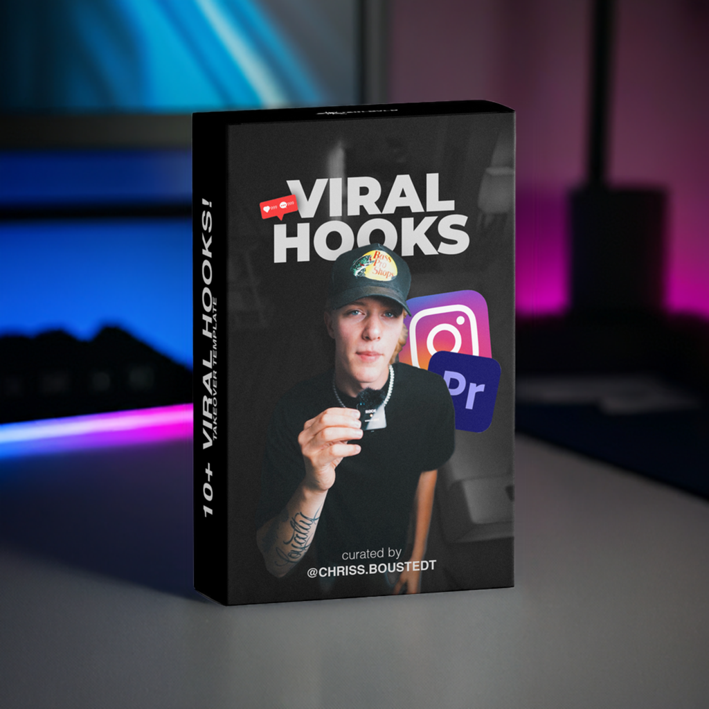 The VIRAL HOOKS Pack (Premiere Pro Template) – The TakeOver