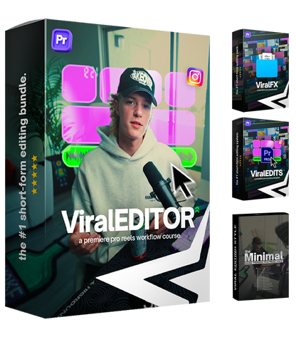 ViralREELS- The Full Short-form Mastery System™ + Minimal Editing Pack (Holiday Exclusive Bundle🎅🏼⚡️)