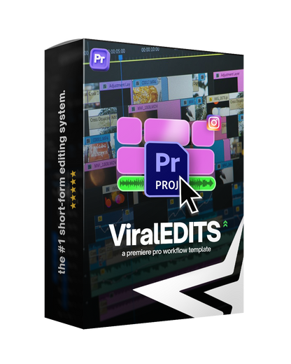 ViralEDITS- #1 Short-form Editing Template for Premiere Pro